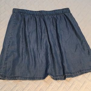 Madewell Denim skirt
